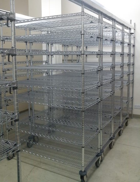 Industrial steel partitioning